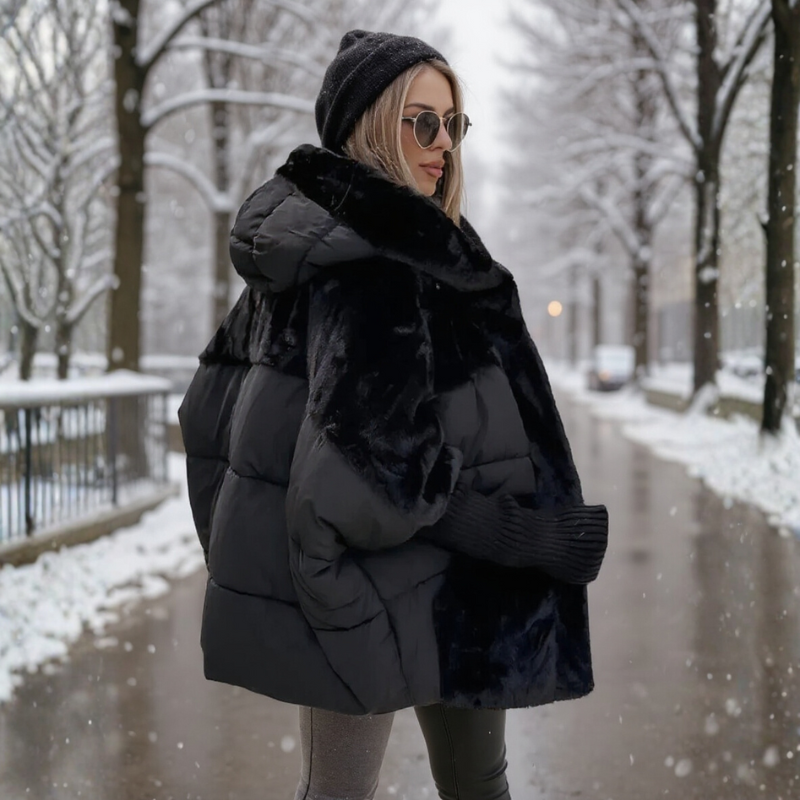 Sabine Cozy Cotton-Filled Parka for Ultimate Warmth and Style