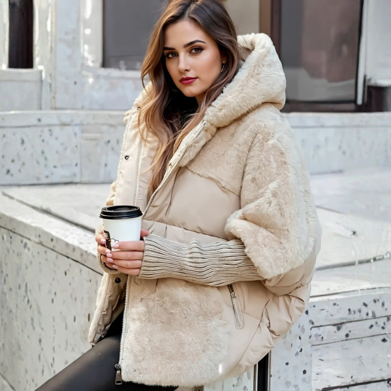 Sabine Cozy Cotton-Filled Parka for Ultimate Warmth and Style