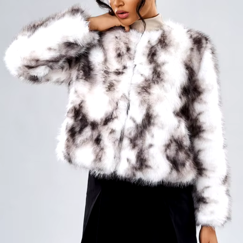 Donna Fur Coat - Luxurious Faux Fur Elegance for Ultimate Winter Warmth
