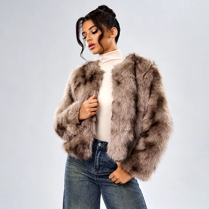 Donna Fur Coat - Luxurious Faux Fur Elegance for Ultimate Winter Warmth