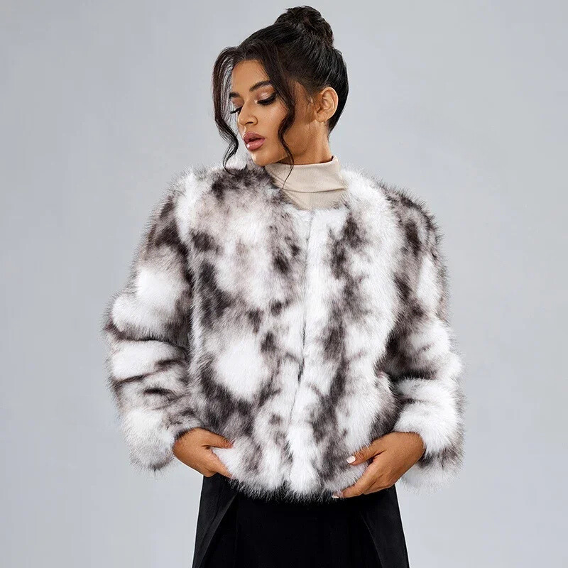 Donna Fur Coat - Luxurious Faux Fur Elegance for Ultimate Winter Warmth