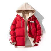 OceanWave Men’s Puffer Jacket – Ultra-Warm, Water-Resistant, Adventure-Ready