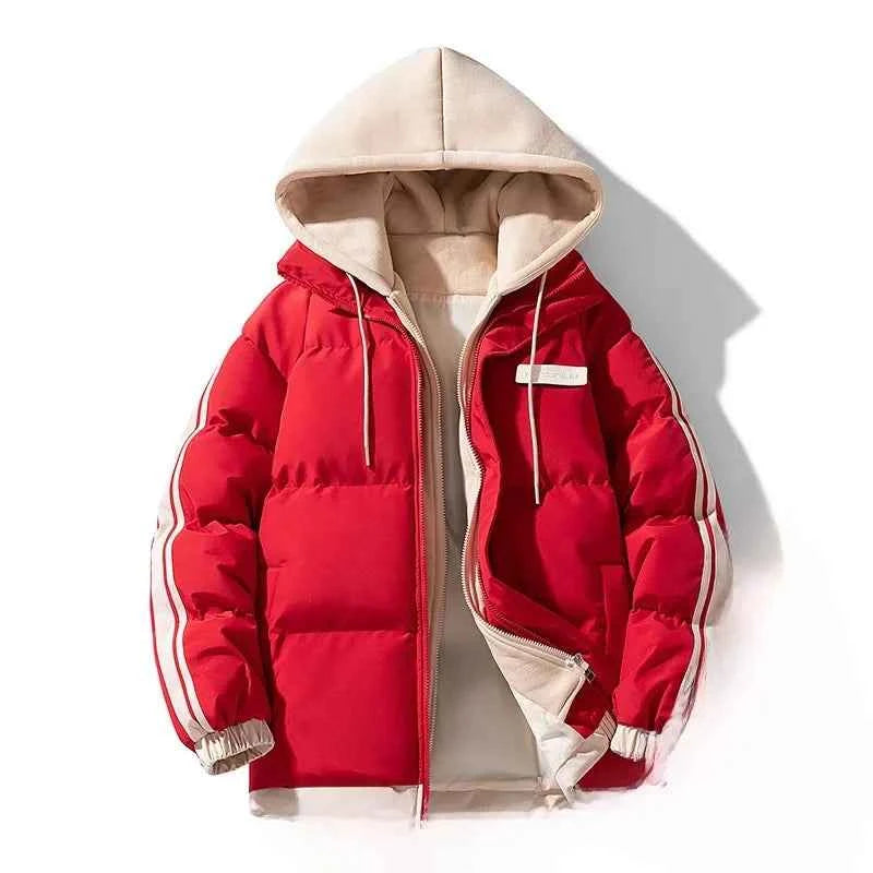 OceanWave Men’s Puffer Jacket – Ultra-Warm, Water-Resistant, Adventure-Ready