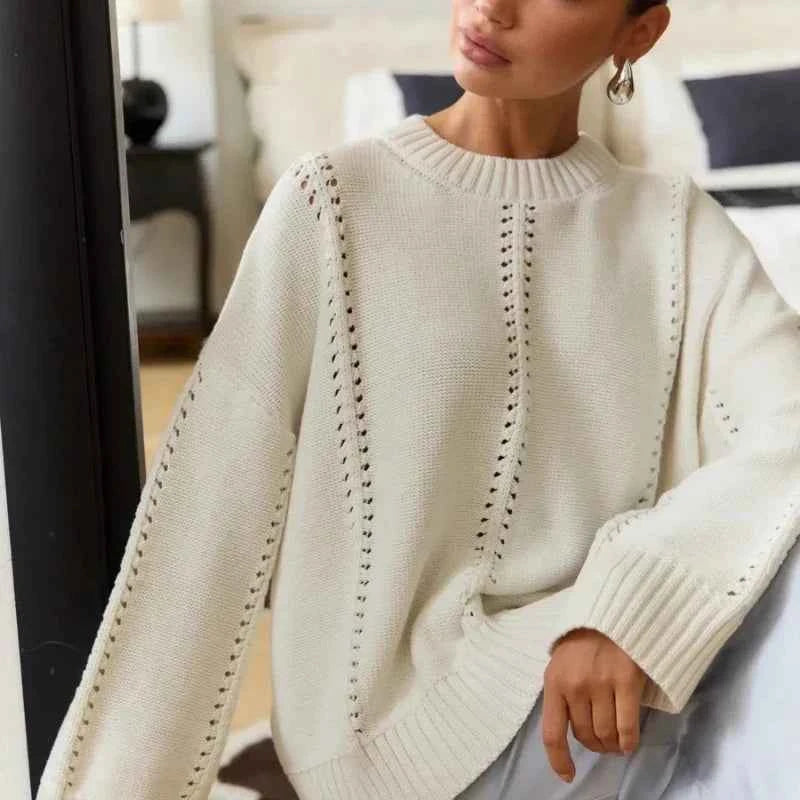Beatrice Cozy Knit Sweater with Luxe Softness & Effortless Style