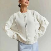 Beatrice Cozy Knit Sweater with Luxe Softness & Effortless Style