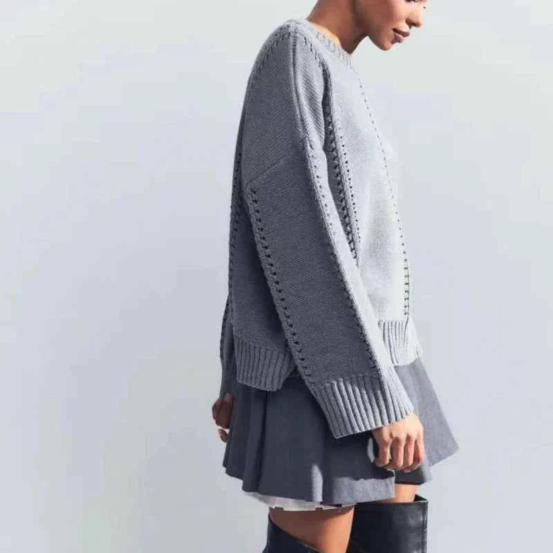 Beatrice Cozy Knit Sweater with Luxe Softness & Effortless Style