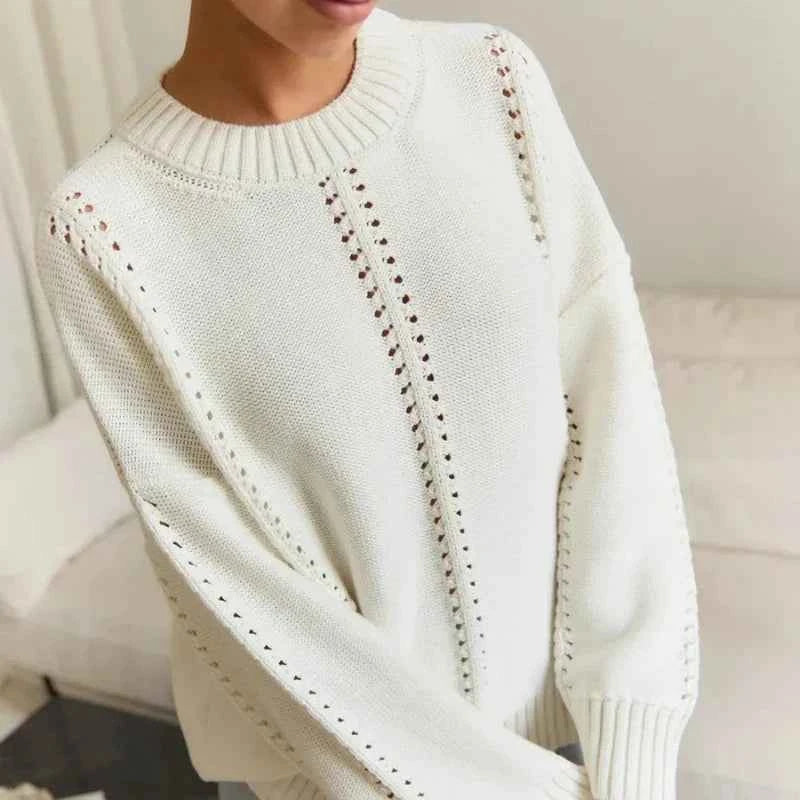 Beatrice Cozy Knit Sweater with Luxe Softness & Effortless Style