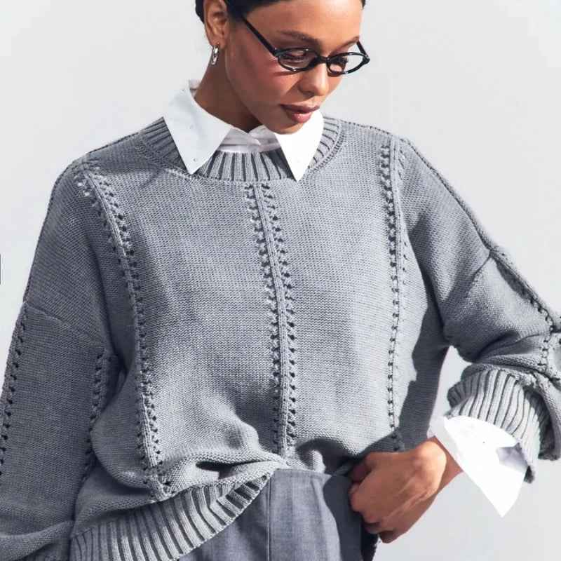 Beatrice Cozy Knit Sweater with Luxe Softness & Effortless Style