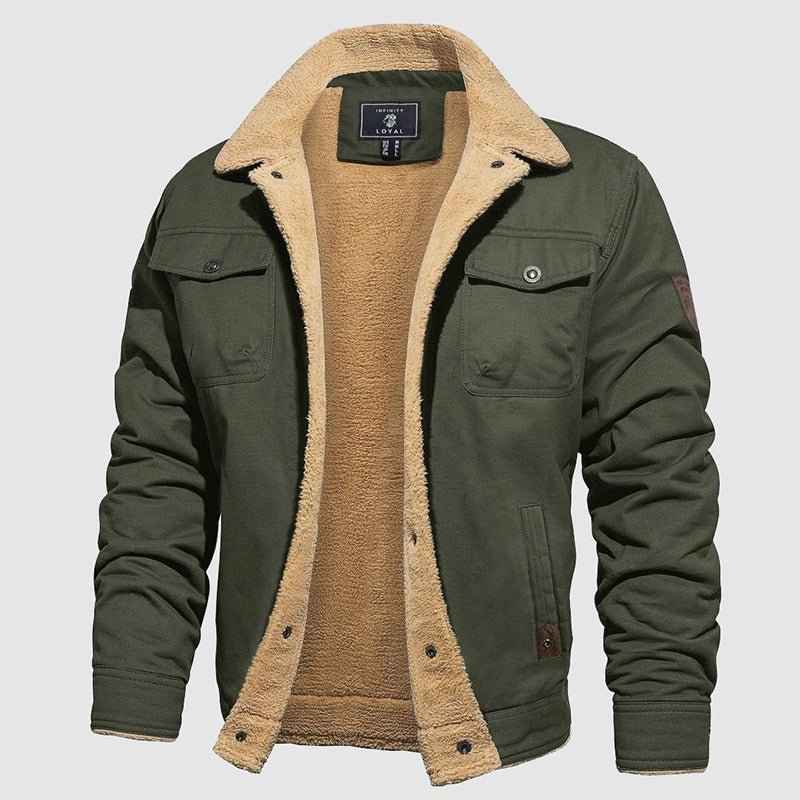 Eagle Gear Men's Eagle Pilot Jacket - Rugged Style with Premium Leather and Timeless Design