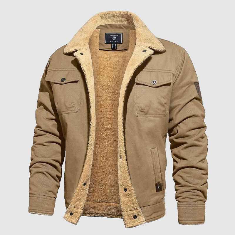 Eagle Gear Men's Eagle Pilot Jacket - Rugged Style with Premium Leather and Timeless Design