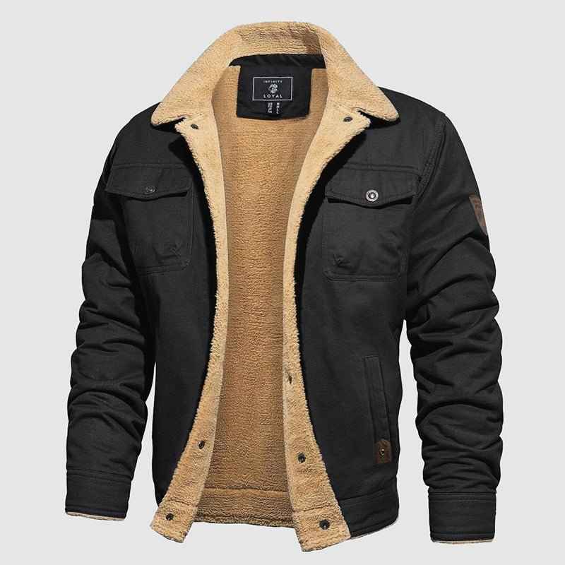 Eagle Gear Men's Eagle Pilot Jacket - Rugged Style with Premium Leather and Timeless Design