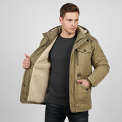 Men’s Fleece-Lined Jacket - Fashion Luxury Outlet